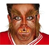 Koteletten und Augenbrauen Werwolf, selbstklebend