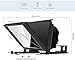 Inmei TX12 Teleprompter with Remote App Control, 13inch Metal Teleprompter，Compatible with iPad, Smartphone, DSLR Camera,Collapsible with Carry Case,Easy to Assemble