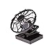 Gazechimp Mini Solarlüfter Tragbar Mini-Solar-Fan als Hand Ventilator für Angeln Camping Wandern