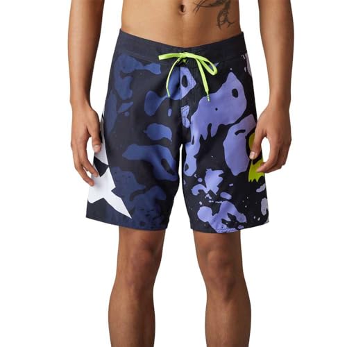 Fox Morphic Boardshorts, 48,3 cm, Schwarz, Schwarz , W32