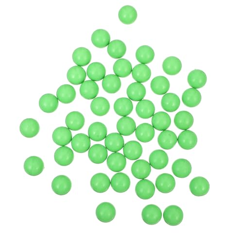 PAMINGONO 50 Bunte Plastik Bällchen 1,5cm Ø – 50 Stück Zählspielzeug für Kinderhände Geruchlos Flexibel Lernspielzeug für Zählen Sehförderung