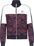 FILA Caliste AOP Trainingsjacke Rose Allover/Blanc/Black iris XS