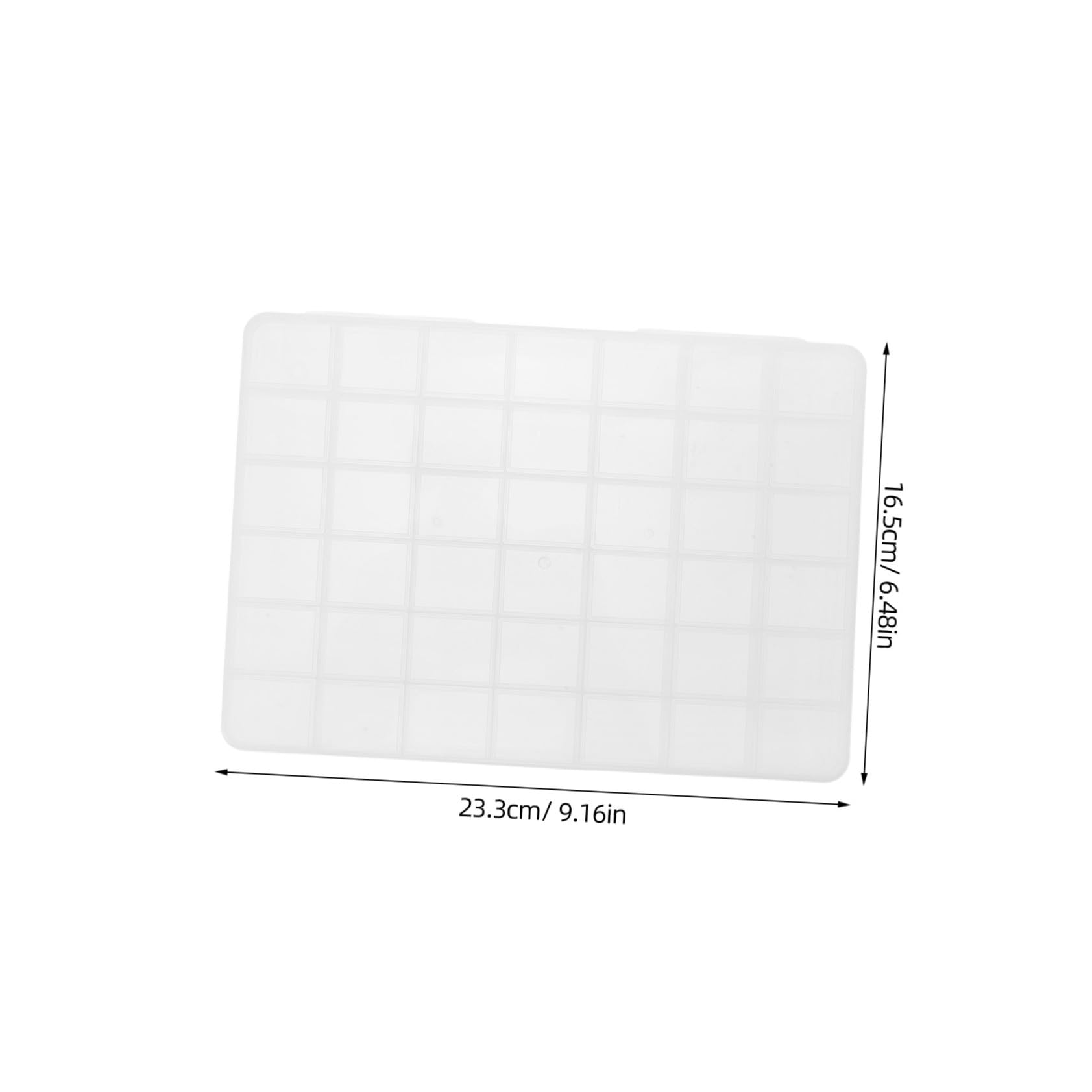 Operitacx 5pezzi Contenitori per Perline in Plastica Organizer Trasparente Divisori Rimovibili Scatola di Immagazzinaggio Organizzatore per Arti e Mestieri Multiuso per Piccoli Oggetti