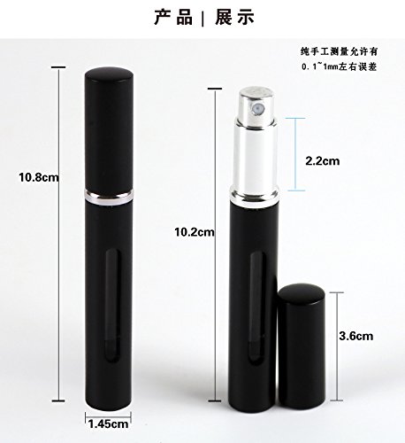 Amazon.co.jp: JCNCE アトマイザー 香水入れ 香水瓶 詰め替え 容量5ml