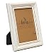 4x6 Picture Frame White / Gold - Mount / Desktop Display, Frames by EcoHome