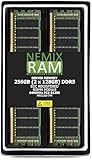 NEMIX RAM 256GB (2X128GB) DDR5 6400MHZ PC5-51200 CL52 4Rx4 1.1V 288-PIN ECC RDIMM Registered Server Memory KIT Compatible with Supermicro X14SBI-TF