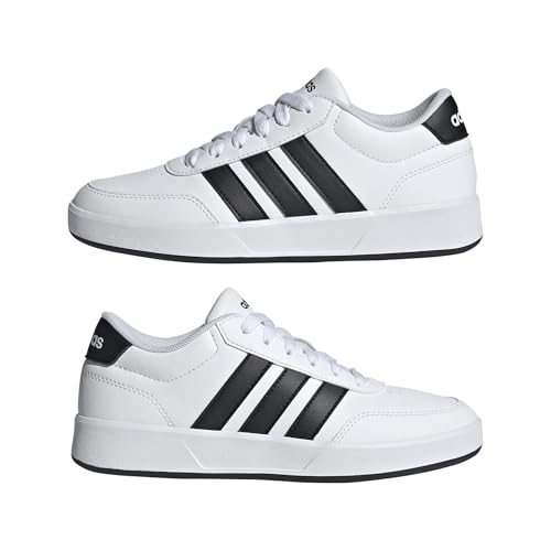 adidas Unisex Kids BREAKNET 3.0 Shoes Junior, FTWR White/core Black/FTWR White, 3 UK - Image 5