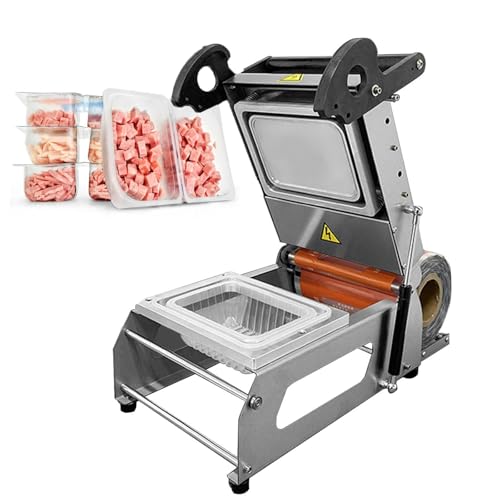 Commercial Semi-Automatic Food Tray Sealer - Hand Pressure Heat Sealing