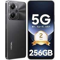 Amazon | OSCAL Tiger13 5G スマホ Android 14 スマホ 本体 sim