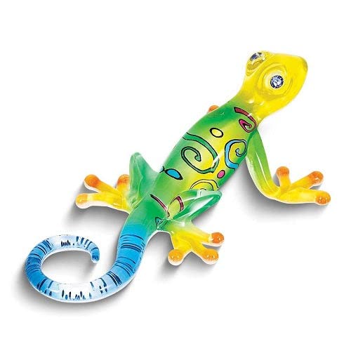 Glass Baron Gecko ''Maui'' Figurine