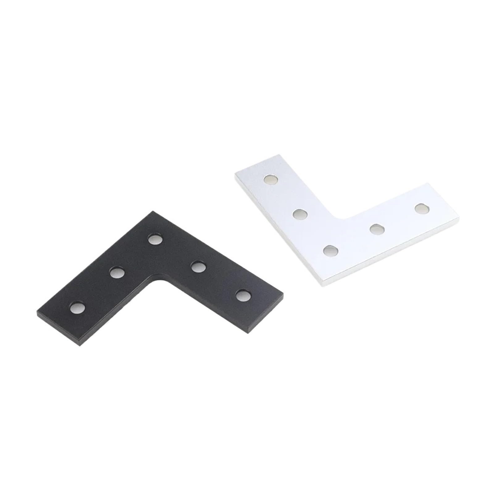 Placas de conexión en L de alta precisión para perfiles de aluminio 2020