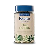 Issviva Menopause Gut Health Gummies | Vegan Apple Flavour | 2 Billion Live Cultures + 6g Prebiotic Fibre + Calcium | Digestive Support for Bloating & Constipation | 60 Gummies