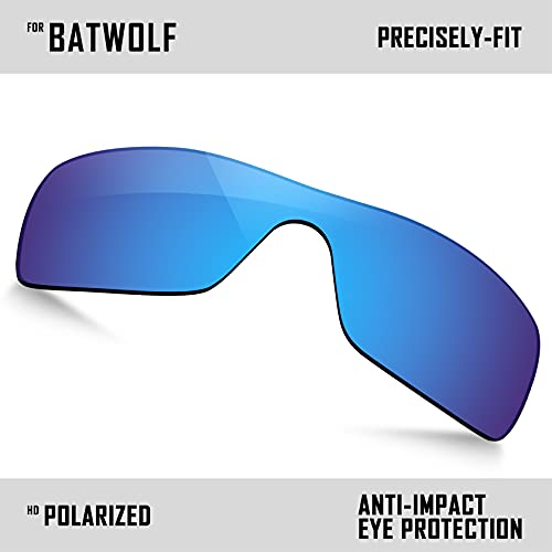 Image of Polarized Replacement Lenses for Oakley Batwolf OO9101 Sunglass