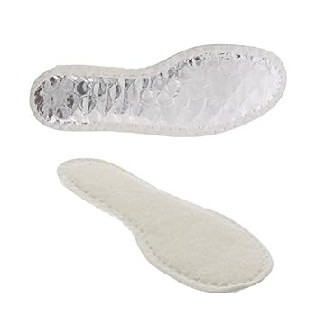 AMA Warm Kinder Schuh-Einlegesohlen für warme Füsse im Winter zum Schutz vor Kälte 30