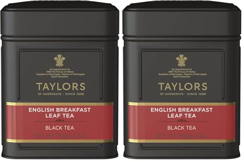 Image of Taylors Of Harrogate, Tea English Breakfast, 4.41 Ounce (Pack of 2)