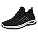 Wide Toe Box Shoes Women Men Lightweight Breathable Mesh Comfortable Arch Support Walking Shoes Non Slip Casual Fashion Soft Sole Outdoor Athletic Workout Sports Tennis Sneakers Summer Black