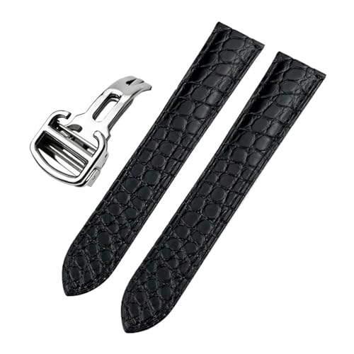 [ETANNFMQ] JeBG TgX u[ o[ NR_CU[Xgbv 17mm 18mm 19mm 20mm 23mm 22mmΉ AQ[^[EHb`oh(Black,23.5MM_ROSEGOLD BUCKLE)