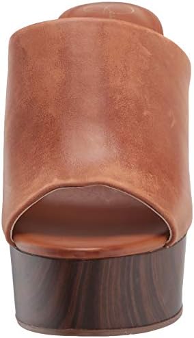 Jessica Simpson Women's Shelbie Block Heel Platform Heeled Sandal, Caramel, 5.5 | Image 1