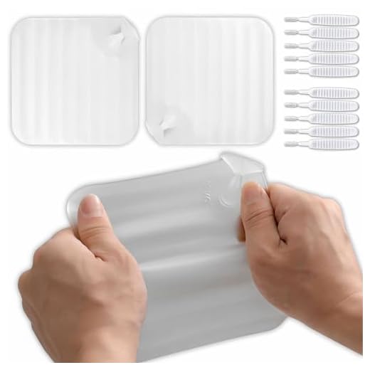 Pack 2 Tapa Desague Ducha + 10 Bastoncillos para Limpiar Alcachofa de Ducha - Atrapa Pelos Ducha de Silicona - Filtro Plato de Ducha Antideslizante Evitar Malos Olores (Transparente)