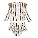 Girls Long Sleeve Rash Guard Swimsuits Ruffle Zip Front 2 Piece Bathing Suit UPF 50+ Skirted Swimwear for 2-12 Years