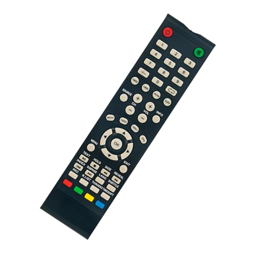 AKTV4620 Télécommande de Remplacement -VINABTY-fit pour AKAI Smart LCD LED HDTV TV télécommande AKTV4621A AKTV505T NH3214 NH3218S NU4318S ATE-55B4744K...