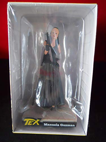 TEX 3D collezione MANUELA GUZMAN Statuina Figure 12 cm Nuovo Blisterato Bonelli