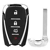 Key Fob Replacement Compatible with 2016 2017 2018 2019 2020 2021 Chevy Malibu Cruze Camaro, Replaces HYQ4EA 13529660 13508771 13584504
