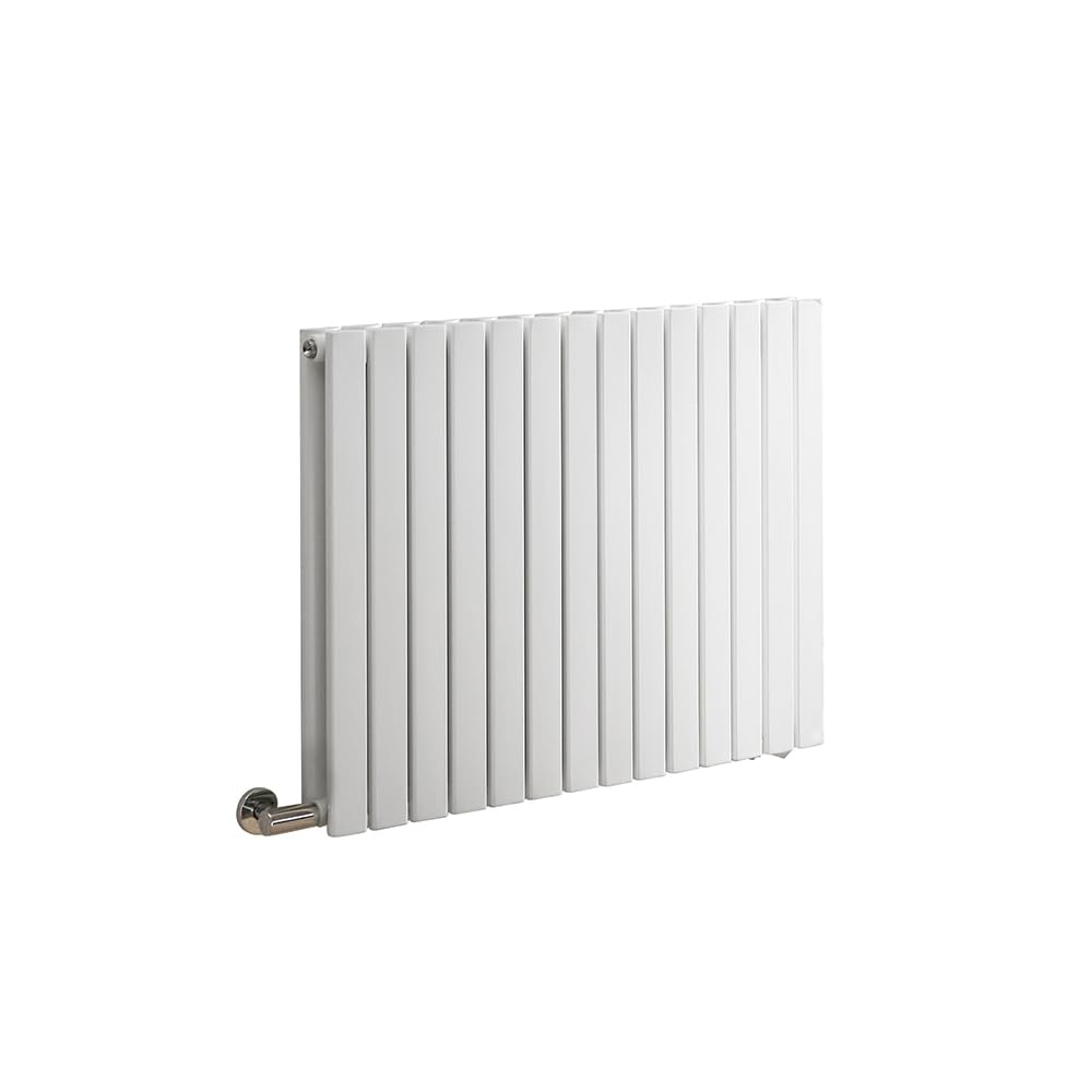 Milano White Capri 1200W Horizontal Double Flat Panel Electric Radiator - 635Mm X 826Mm Size 0.551155655
