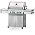 Napoleon PRO500RSIBPSS-3 Prestige PRO BBQ Propane Gas Grill, 500 sq.in. + Infrared Side and Rear Burners, Stainless Steel