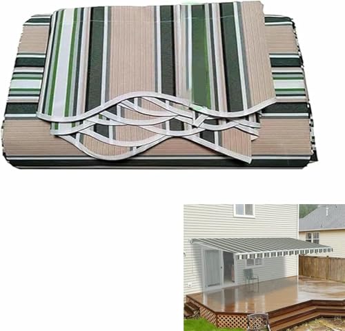 Toile pour auvent de terrasse rétractable manuel imperméable - 2