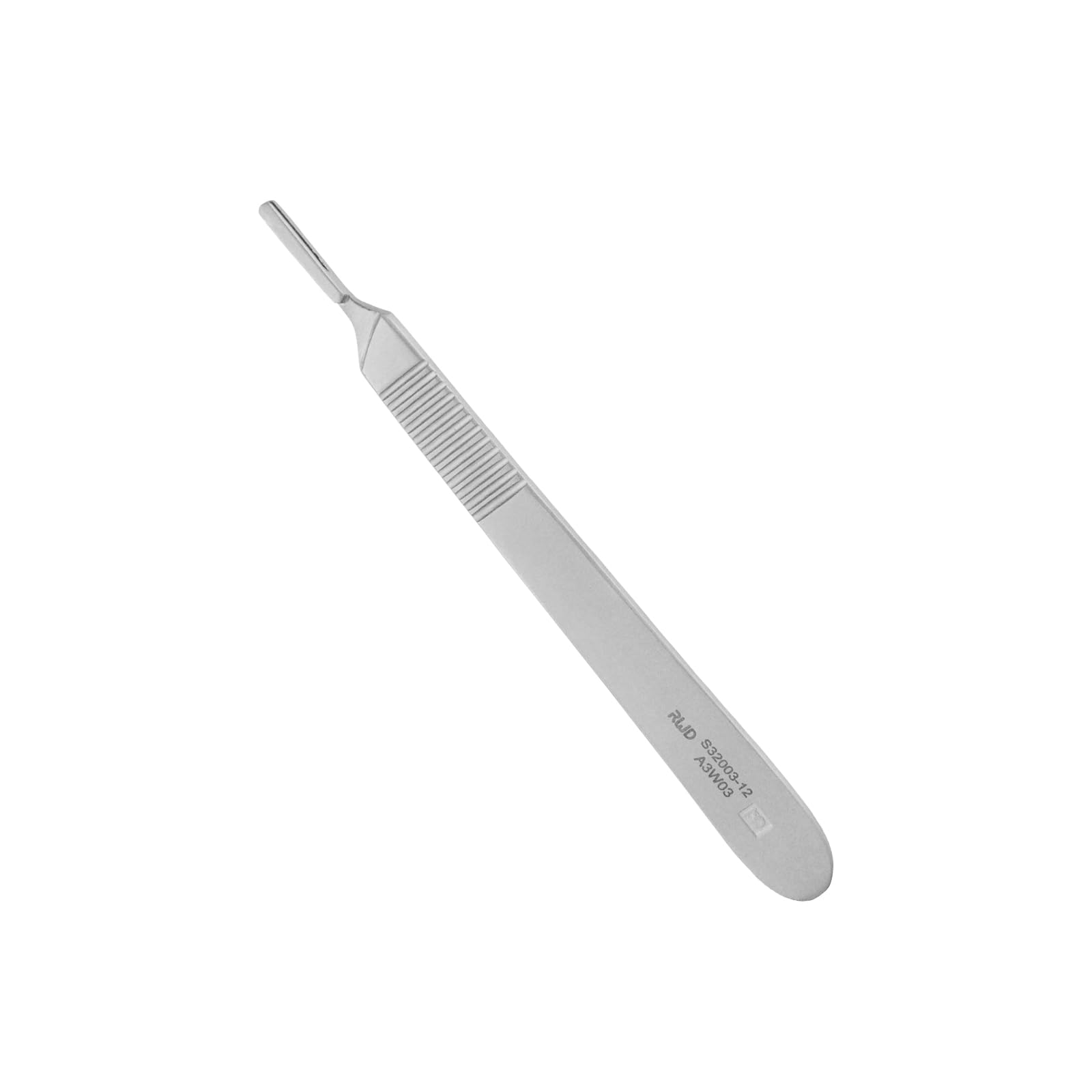 RWD Premium Quality Scalpel Handles with Ruler 3#, Stainless Steel (Fits Surgical Blades No.10, 11, 12, 13, 14 and 15) (S32003-12)