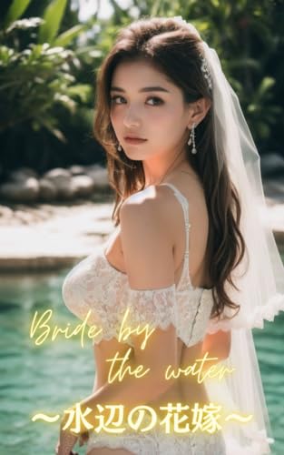 AI Beautiful Women Photo Collection Bride by the water (Japanese Edition)