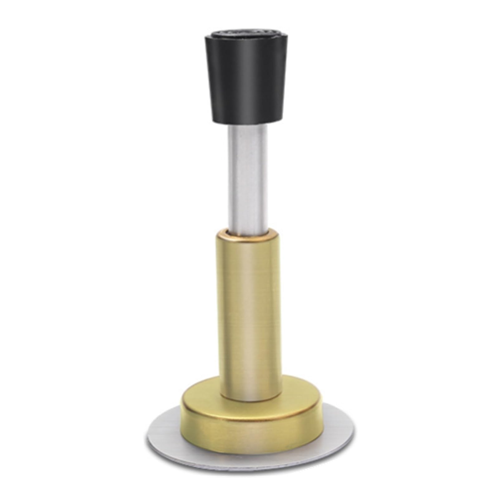 Magnetischer Türstopper, Bodentürstopper, Türstoßstange ohne Stanzen, an der Wand montierter Türsauger-Türstopper for das Home Office(Yellow)