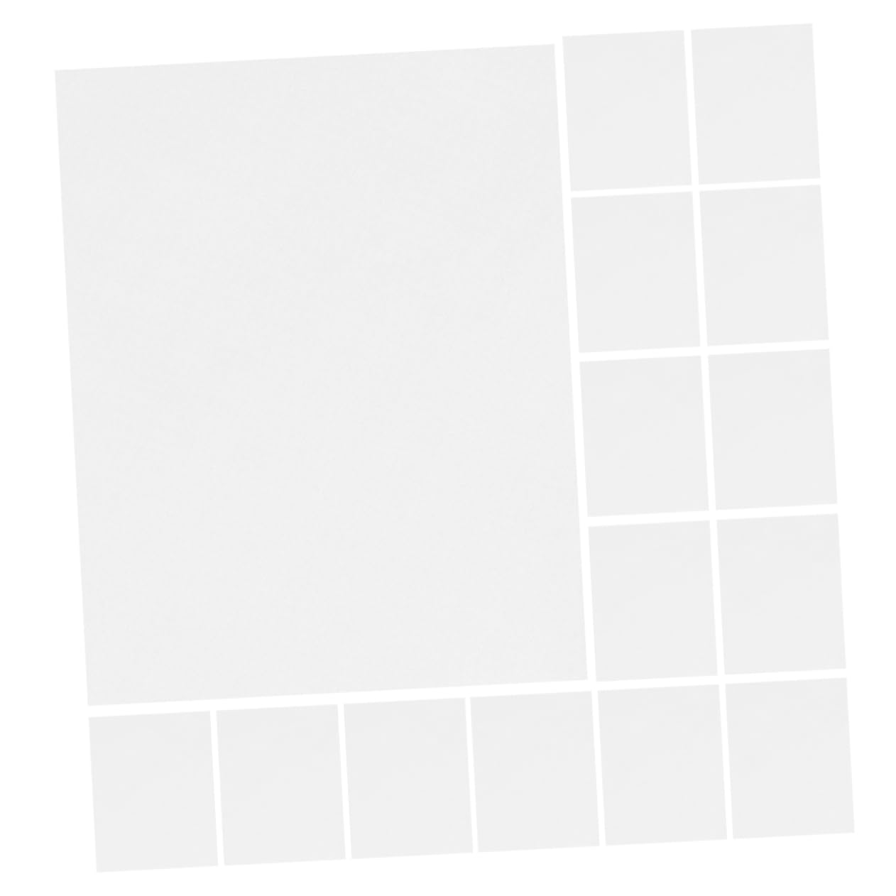 IWOWHERO Professional Nail Art Dust Collector Filters 100 Non-woven Fabric Filters for Clean Workspace