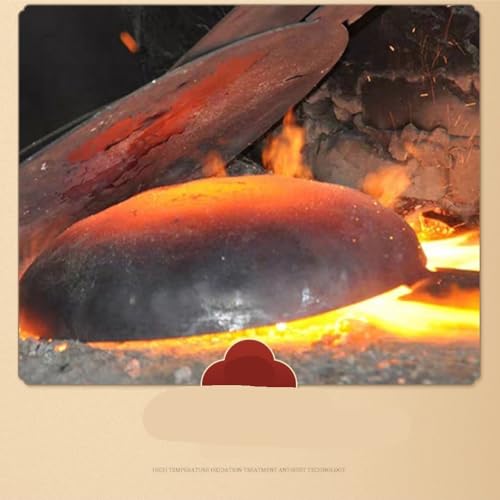 Wok de Hierro Artesanal Sin Recubrimiento 32 cm miniatura 4