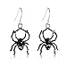 Produktbild Ohrringe für Kinder/Damen mit glizernder Spinne - passende Kette erhältlich - Ideal für Halloween.