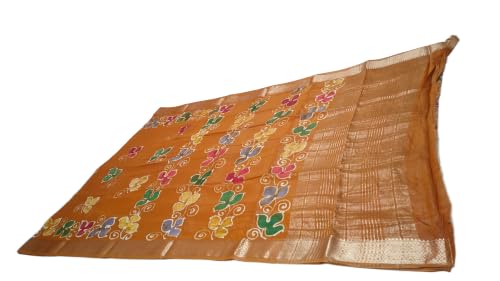 Drapify mustard maheshwari silk saree – image 2
