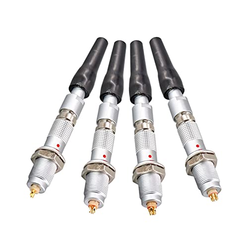 Cable conector EGG hembra compatible con enchufe FGG 5 Pin circular de aviación 2