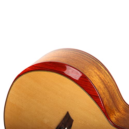 MEIeynt Kit de démarrage pour Guitare Acoustique 6 Cordes Guitarra Acustica Bundle Pack avec Ensemble de Corps en Coupe… - Les Beatles, Paul McCartney, John Lennon, RIngo Starr, George Harrison MEIeynt Kit de démarrage pour Guitare Acoustique 6 Cordes Guitarra Acustica Bundle Pack avec Ensemble de Corps en Coupe… – Image 4