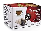 FÁCIL PREPARACIÓN: para conseguir una infusión de té negro perfecta, con gran sabor y aroma, solo tienes que introducir una bolsita en una taza y añadir 200 ml de agua hirviendo. Una vez lista, dejar reposar de 3 a 5 minutos.