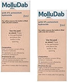 Molludab 2ml Molluscum Contagiosum - 2 Pack (Total 4ml)