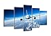 Produktbild Bild auf Leinwand - Leinwandbilder - fünf Teile - Breite: 150cm, Höhe: 100cm - Bildnummer 2723 - fünfteilig - mehrteilig - zum Aufhängen bereit - Bilder - Kunstdruck - EA150x100-2723