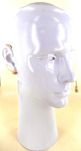 Ultra Lightweight Beige Unidirectional Headset Microphone For Shure Wireless Transmitters_Adjustable Left/Right Boom #TOP3