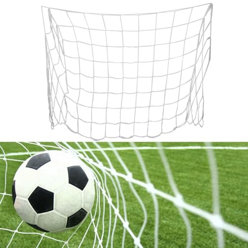 Rete per Porta da Calcio, 1.2x0.8m Rete per Porta da Calcio in Polietilene Rete per Porta da Calcio di Ricambio per Sport per Allenamento di Partite Sportive