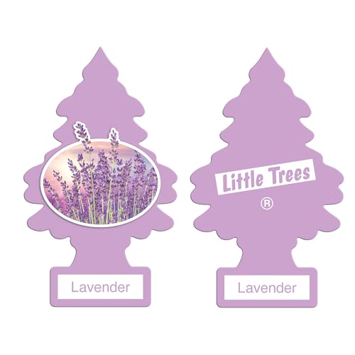 Image of Little Trees Lavender Air Freshener | Calming Herbal Fragrance | Iconic Tree Hanging Design | For Car, Home, Wardrobe | Imported from USA