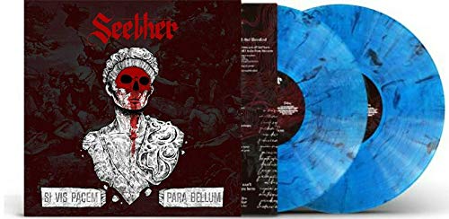 Si Vis Pacem Para Bellum - Exclusive Limited Edition Transparent Blue With Black Smoke Colored 2x Vinyl LP (Only 300 Copies Pressed Worldwide) -  Seether