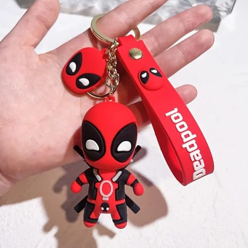 Image of Rawan Fresh Dead Superhero Keychains For Girls Boys, Cute Pendant Keychains Accessories, Cute Kawaii Key ring Purse Backpack, Key Chain Accessories Wristlet Key chain Car Charms