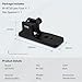 Leftfoto Replacement Lens Foot for Canon RF 70-200mm F2.8 L is USM Z Lens Tripod Mount Rings Stand Base Built-in Arca-Swiss Quick Release Support Plate