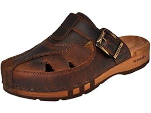 Woody Woody Herren Holzclogs Freddy Tabacco wo10020ta Woody Woody Herren Holzclogs Freddy Tabacco wo10020ta