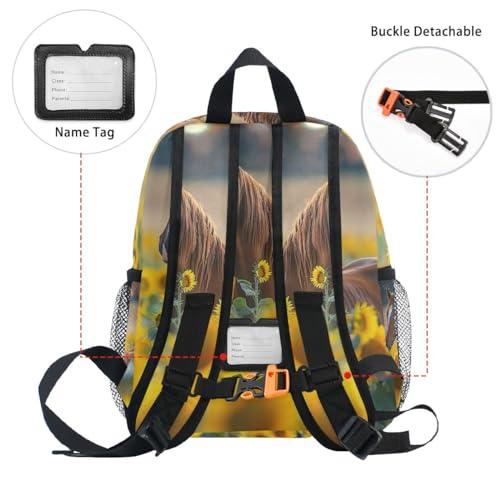 CHIFIGNO Personalized Kids Backpacks Back to School, Custom Cute Backpack Preschool Backpack for Girls Boys4